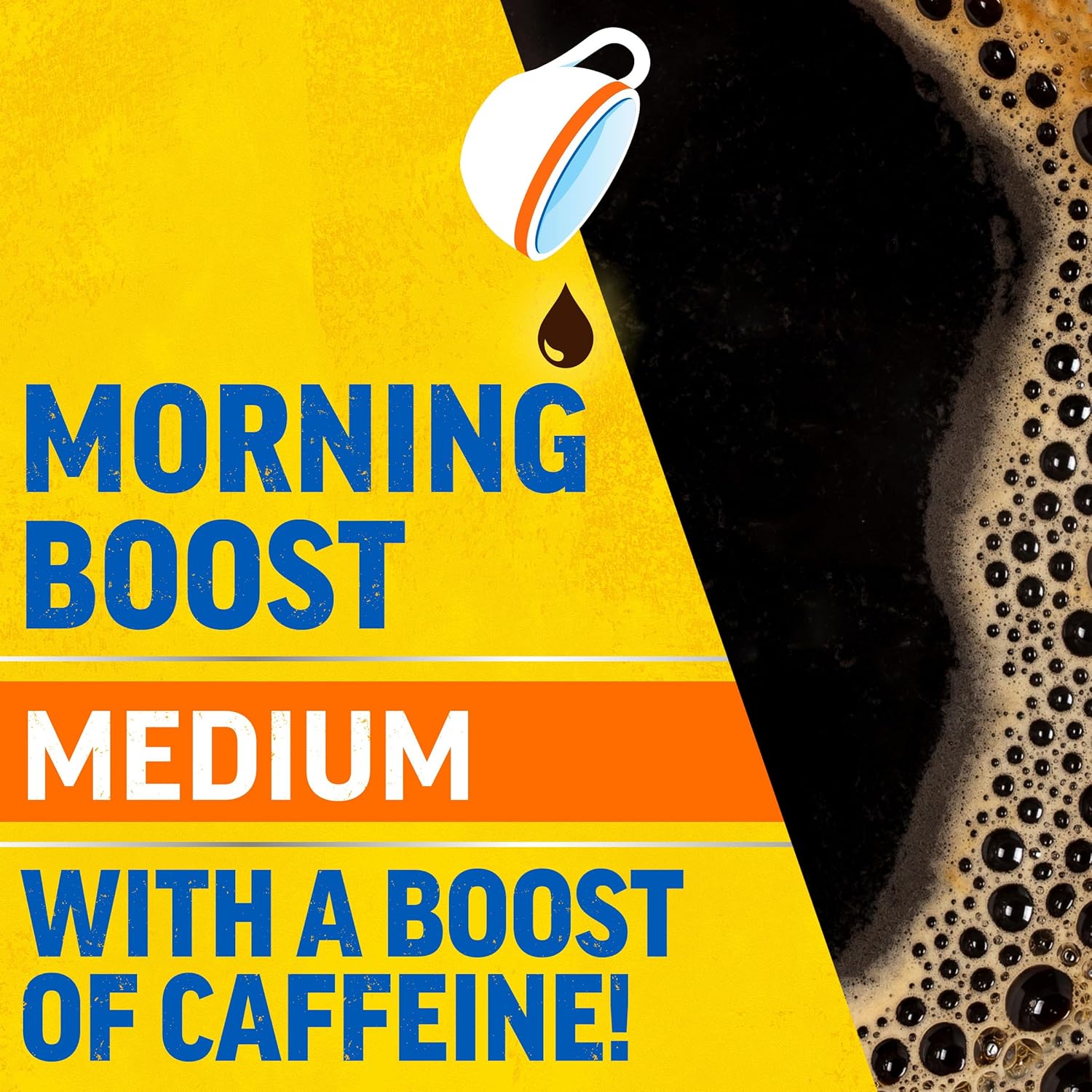 Maxwell House Morning Boost Medium Roast Ground Coffee (11.5 Oz Canister)