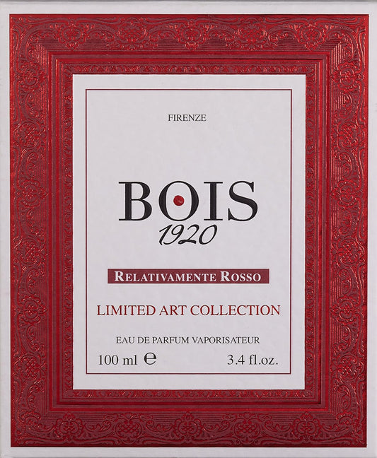 Bois 1920 Relativamente Rosso Limited Art Collection Edp Spray For Unisex, 3.4 Ounce