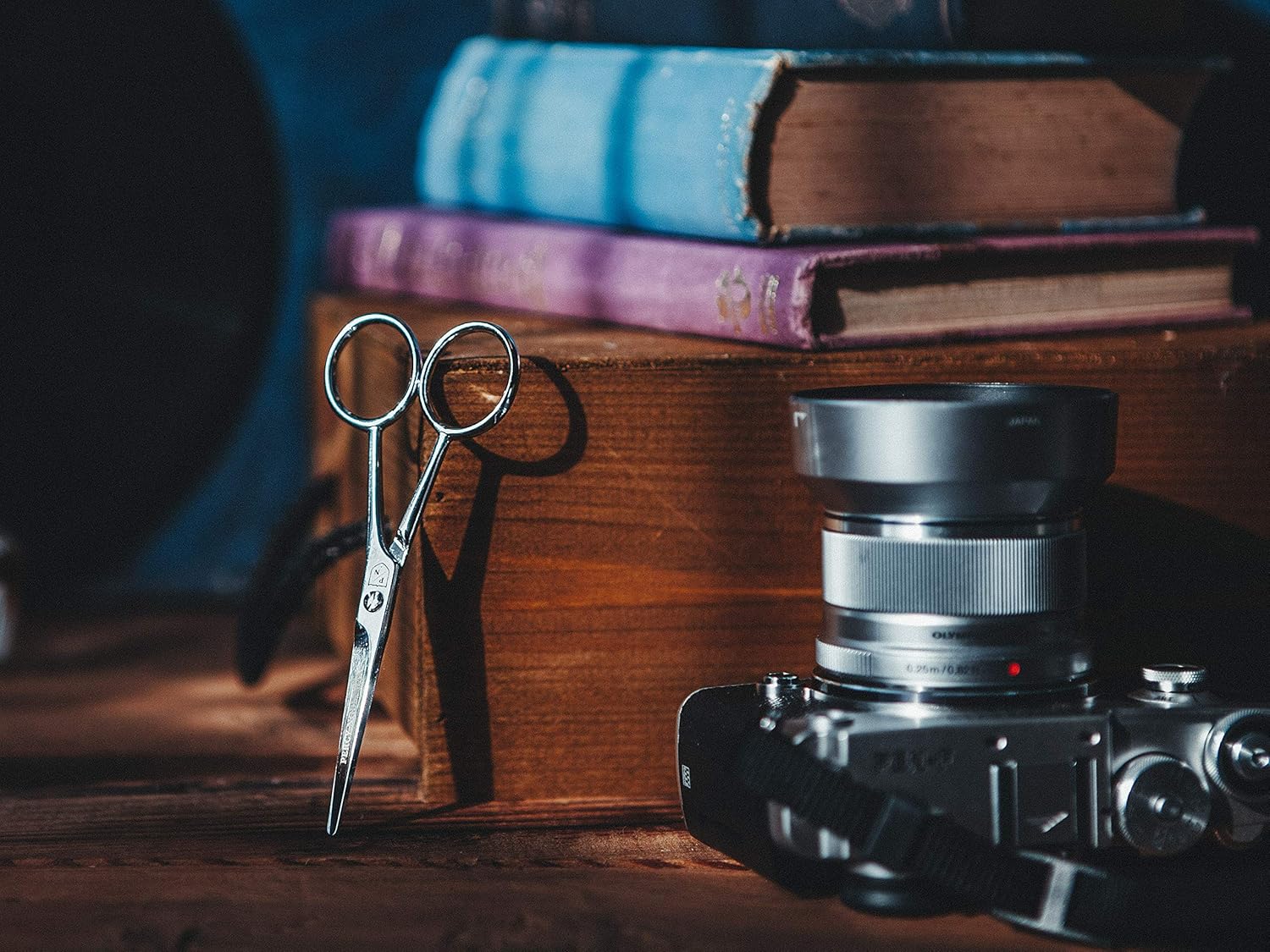 Beard and Moustache Scissors by Percy Nobleman : Amazon.co.uk: Beauty