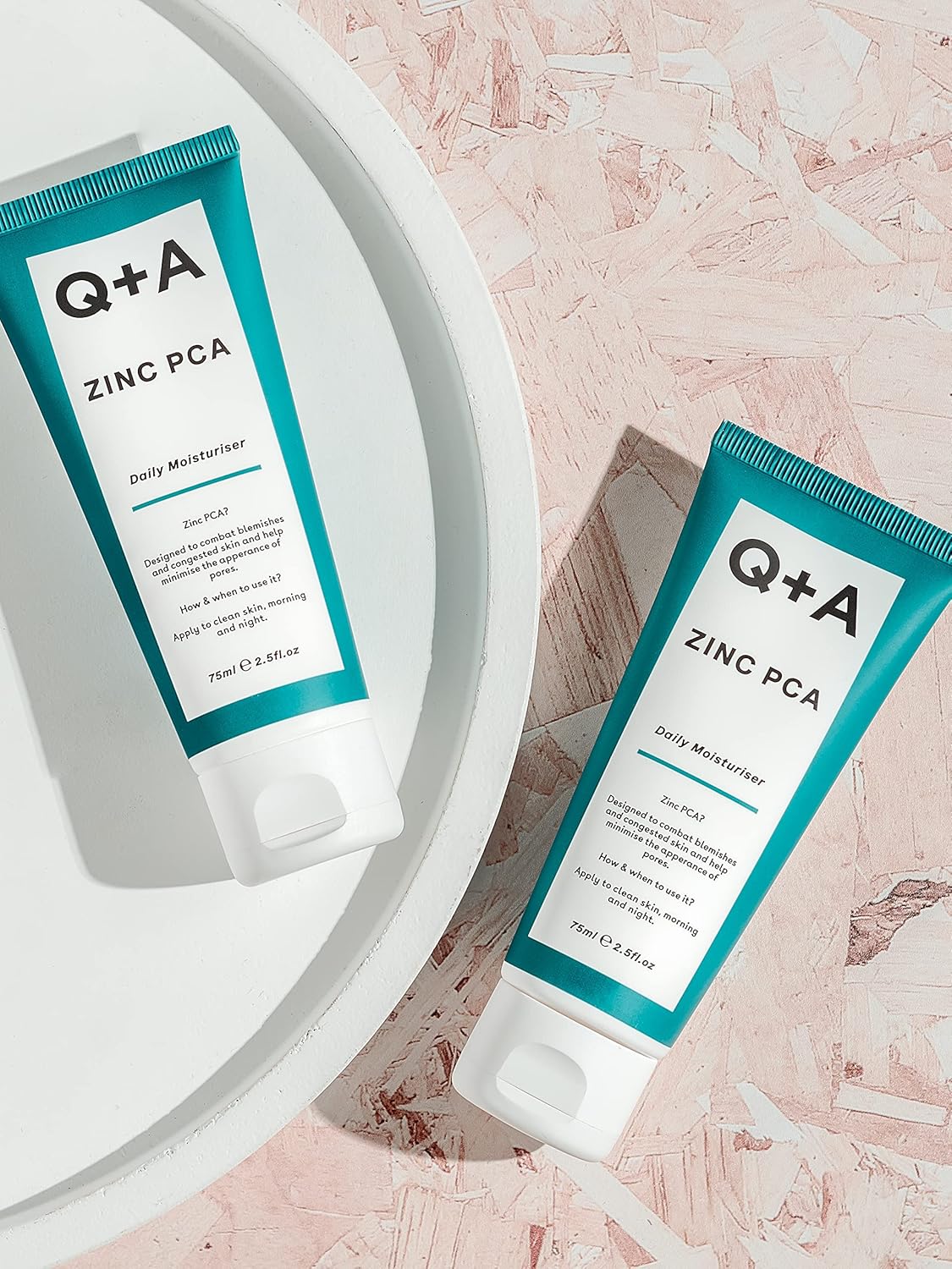 Q+A Zinc PCA Daily Moisturiser (75ml), Hydrating Moisturiser Face Cream for Oily and Blemish-Prone Skin, with Niacinamide and Ginseng, Oil Control and Pore Minimising, Fragrance Free Skincare : Amazon.co.uk: Beauty