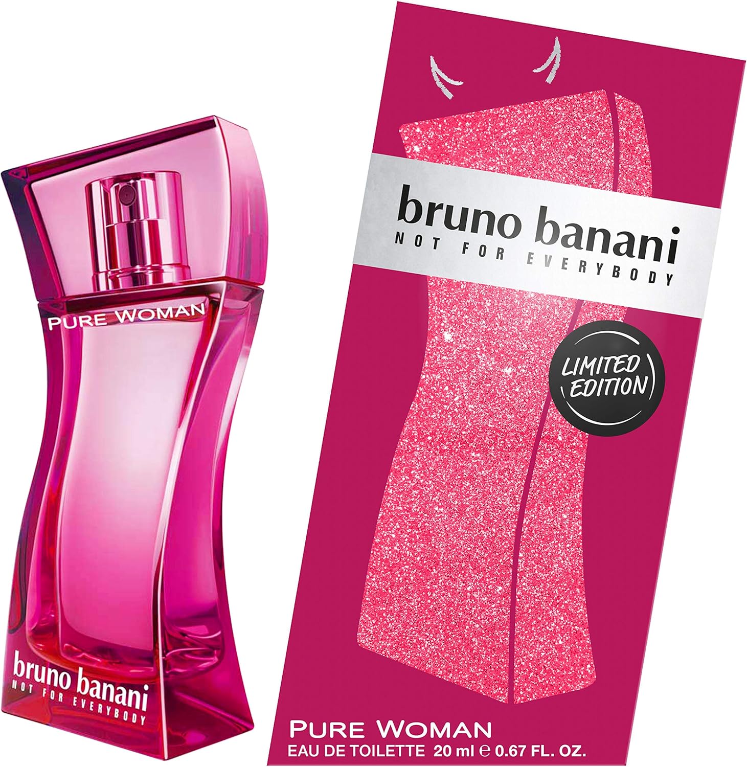 Bruno Banani Pure Woman Edt Spray 20Ml Limited Edition