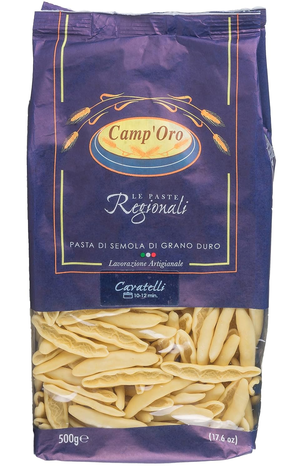 Camp'Oro Cavatelli Pasta Pack of 16 (16 Ounce) Bag