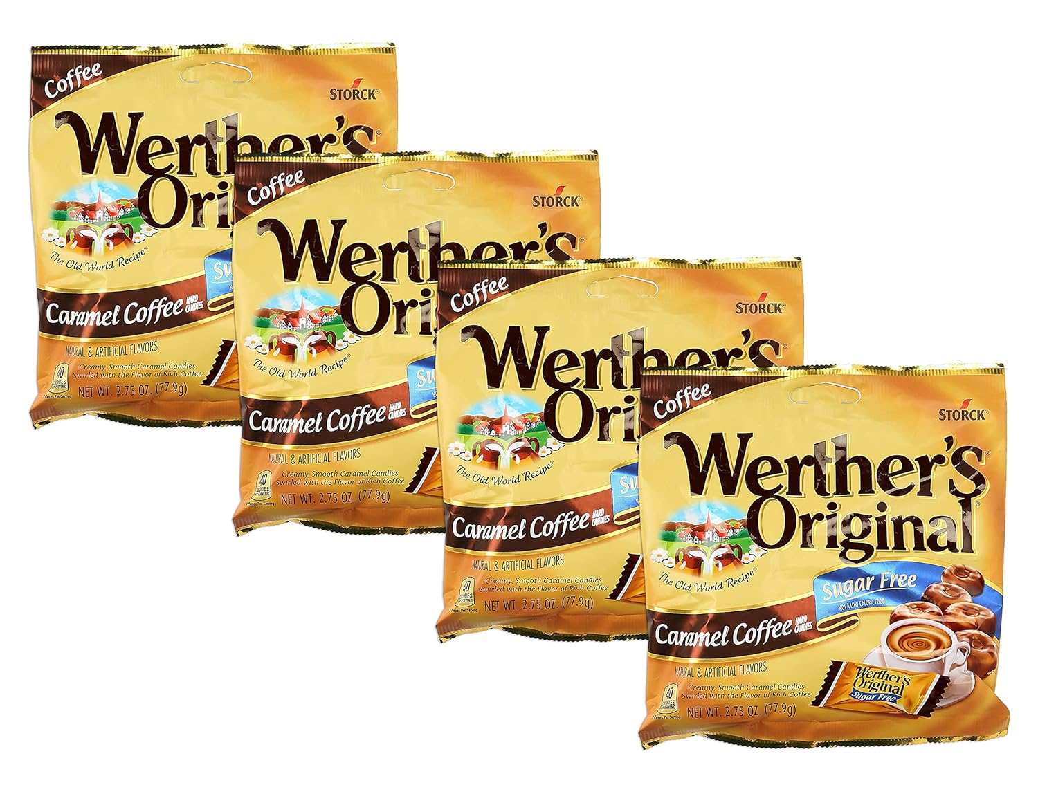 Werther'S Original New Soft Caramels 2.22 Oz (63G) (3 Pack)