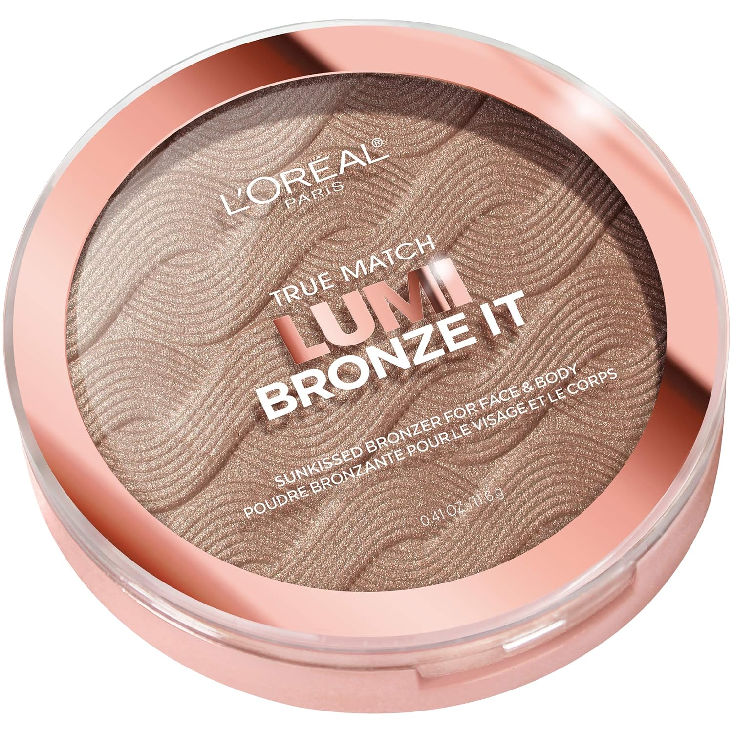 L'Oreal Paris Cosmetics True Match Lumi Bronze It Bronzer For Face And Body, Deep, 0.41 Fluid Ounce : Beauty & Personal Care