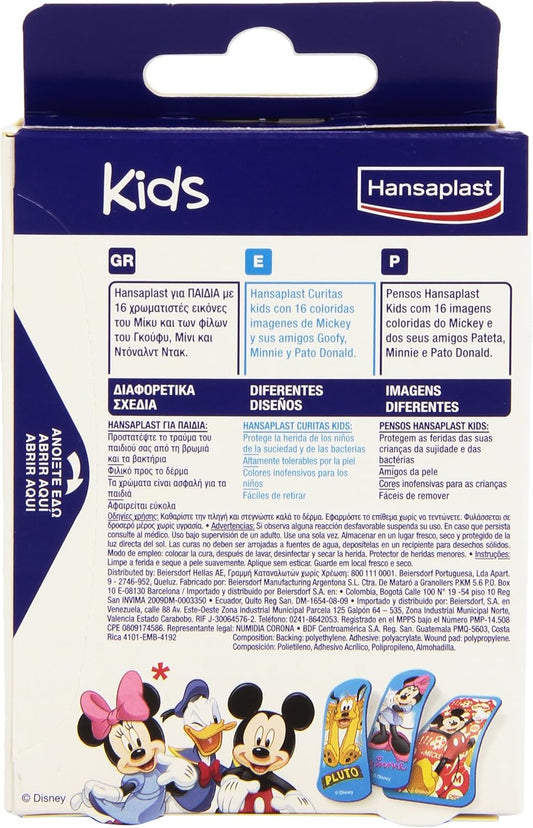 Hansaplast Strips, Design Mickey & Friends – Pack Of 16