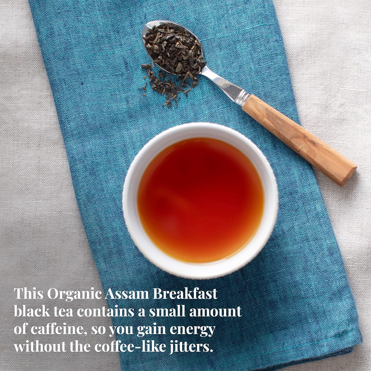 The Republic of Tea Organic Assam Breakfast Black Full-Leaf Loose Tea | 3.5 Oz Tin | Steeps 50 Cups : Grocery Tea Sampler : Grocery & Gourmet Food