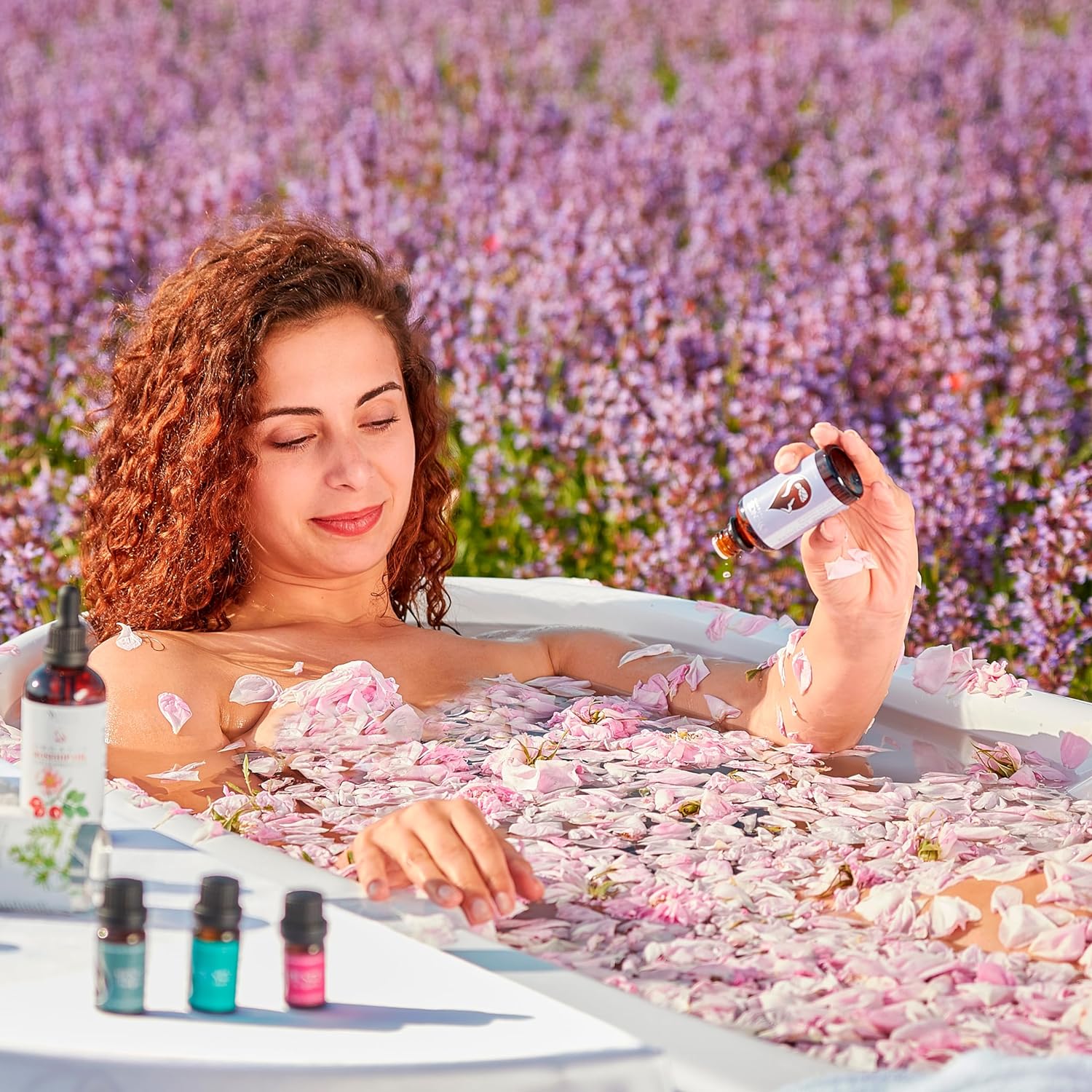 Essences Bulgaria Organic Lavender Essential Oil 1,7 Fl Oz | 50ml | Lavandula angustifolia | 100% Pure and Natural | Undiluted | Therapeutic Grade | Family Owned Farm | Steam-Distilled | Non-GMO : Health & Household