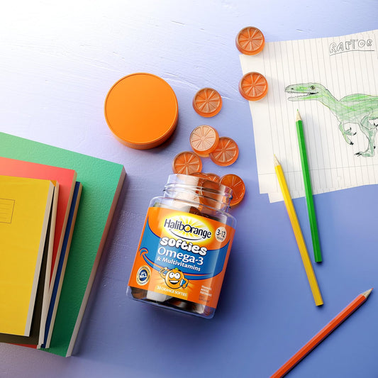 Haliborange Omega-3 And Multivitamins 30 Orange Flavour Softies