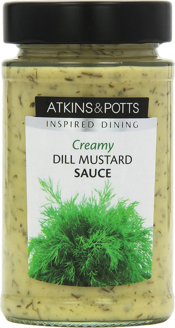 Atkins & Potts Dill Mustard Sauce, 200 g