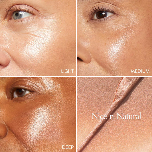 Laura Geller New York The Wonder Balm Complexion Enhancer - Hydrating Weightless Subtle Hint Of Color + Glow For Mature Skin - Vegan Squalane - Apply To Cheeks & Lips (02 Pinch-Me Pink)