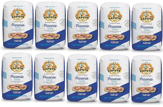 Antimo Caputo Pizzeria Blue 00 Italian Flour 2.2 Pound (Case Of 10) - Total 22 Pounds