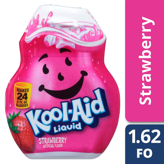 Kool-Aid Sugar-Free Strawberry Zero Calories Liquid Water Enhancer 1 Count 1.62 Fl Oz