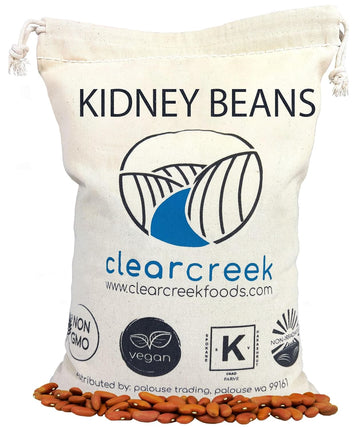 Grown in Washington Light Red Kidney Beans | 4 lbs | Non-GMO | Kosher | Vegan | Non-Irradiated
