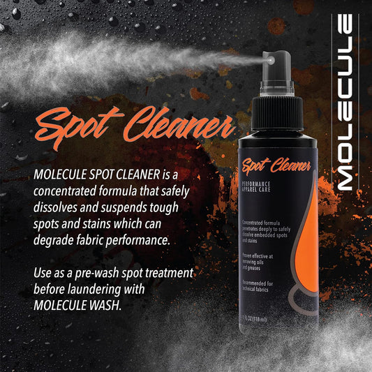 Molecule Spot Cleaner, Performance Apparel Care, Race Suits, Removes Tough Spots and Stains, 16 Ounces