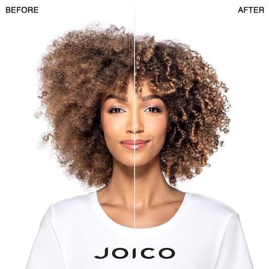 Joico Curls Like Us Define & Seal Curl Defining Gelee | For Curly Hair | Reduce Frizz | Medium Hold | Heat Protection Up To 450°F | With Moringa Seed & Algae Oil | 8.5 Fl Oz
