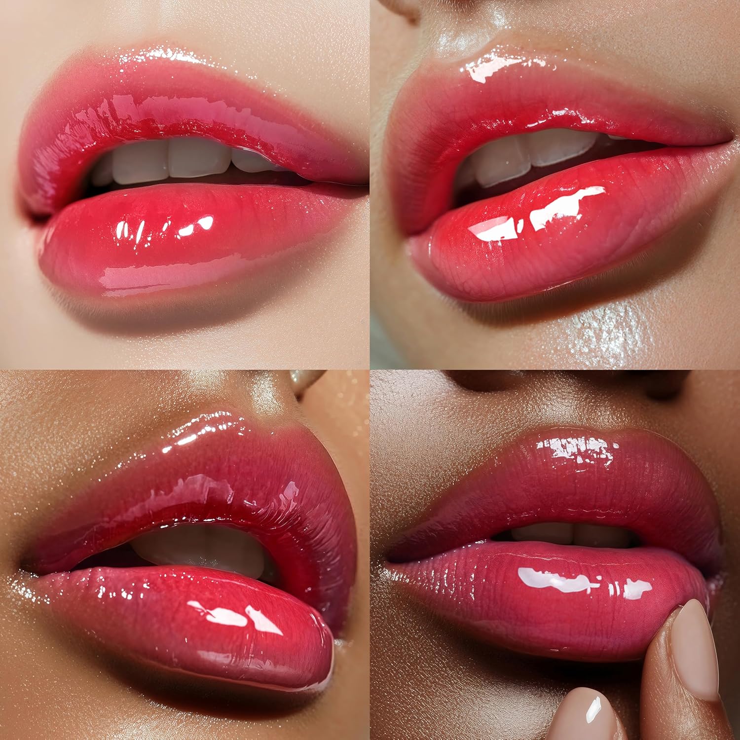 Espoir Couture Lip Tint Glaze #12 Cherry Sorbet 0.14Oz | Volumizing Lip Stain With Syrupy Shine | Long-Lasting & Vibrant Color For Radiant Lip Look | Moisturizing & Glossy Lip Tint | Korean Lip Makeup : Beauty & Personal Care