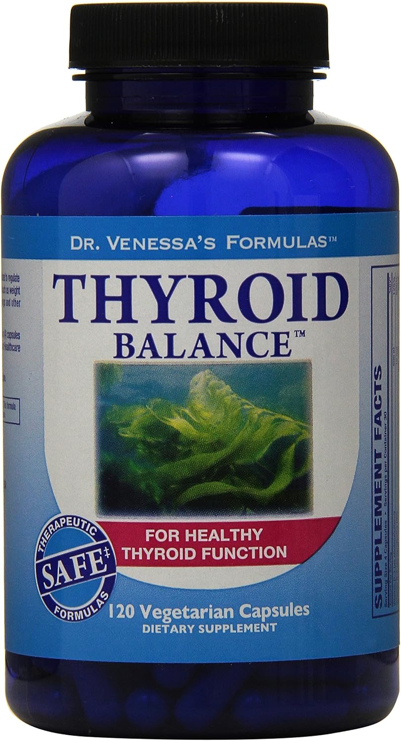 Dr. Venessa'S Formulas Thyroid Balance Capsules, 120 Count