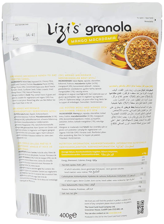 Lizi'S Pink Apple & Cinnamon Cereal 400 G