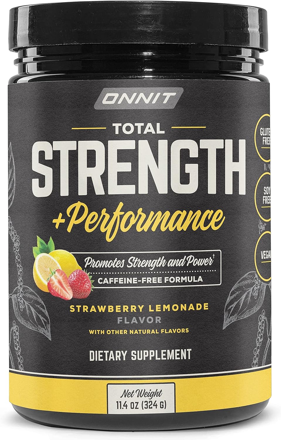 Onnit Total Strength and Performance - Stimulant-Free Pre-Workout Supp