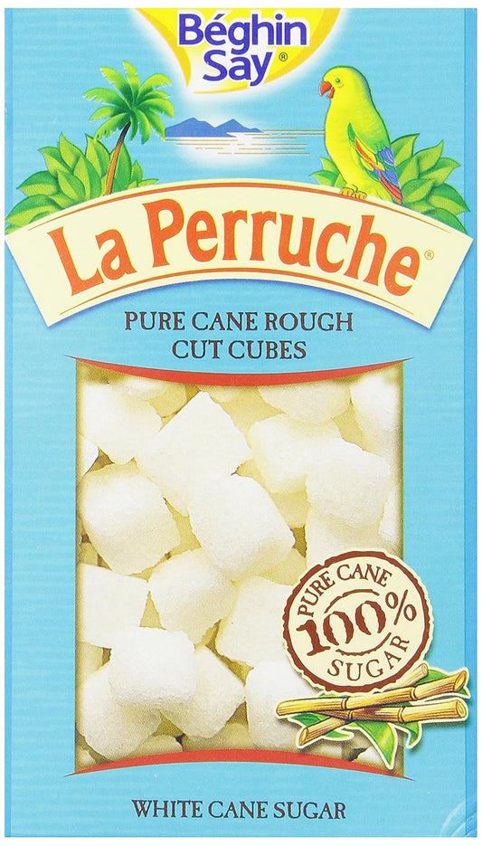 La Perruche Pure Cane White Sugar Cubes (750G/1.65Lb Box) | Ideal Sugar Cubes For Teas | Pack Of 1