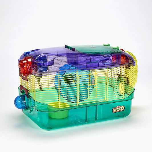 Kaytee Crittertrail One Level Habitat For Pet Gerbils, Hamsters Or Mice