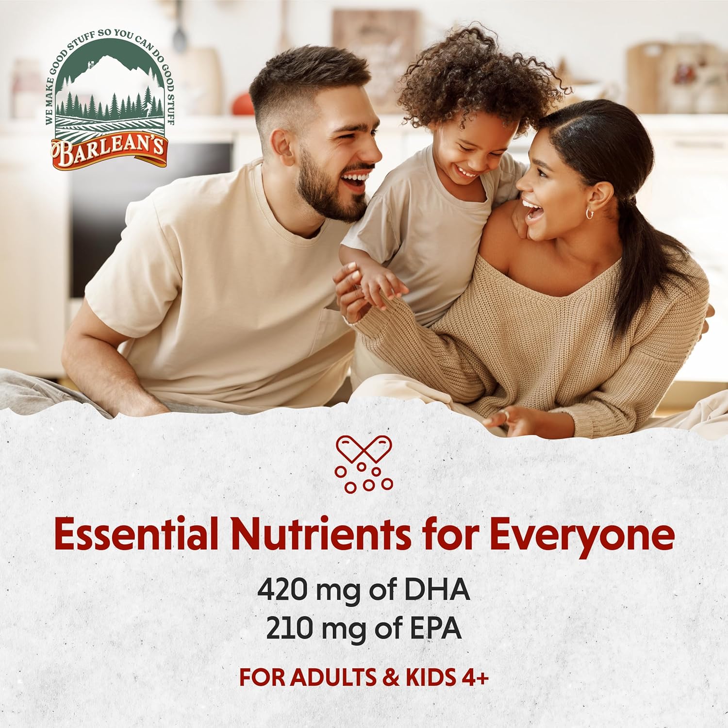 Barlean'S Pink Lemonade Vegan Omega 3 Supplement, Liquid Algae Oil With 630 Mg Epa & Dha, Plant Based Omegas From Algal Oil, Non-Gmo & Gluten Free, 16 Oz : Health & Household