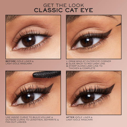 Lancôme Idôle Liner - Ultra-Precise Waterproof Liquid Eyeliner, Matte Finish, 24H Wear, Syrup Brown : Amazon.co.uk: Beauty