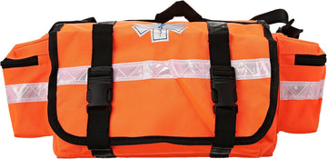 Dealmed First Responder Trauma Bag – Medium Medic First Responder Trauma Bag, Easy To Carry, Orange Medical Trauma Bag