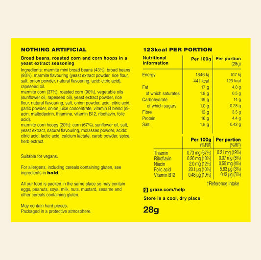 Marmite Lovers Selection Box - Marmite Snacks, 30% Less Fat Than Crisps - Packaging May Vary - Total 18 Vegan Healthy Snacks Multipack