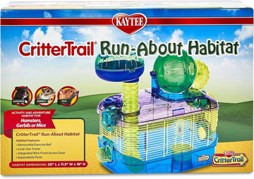 Kaytee Crittertrail Run-About Habitat For Pet Hamsters, Gerbils, Mice And Other Small Animals