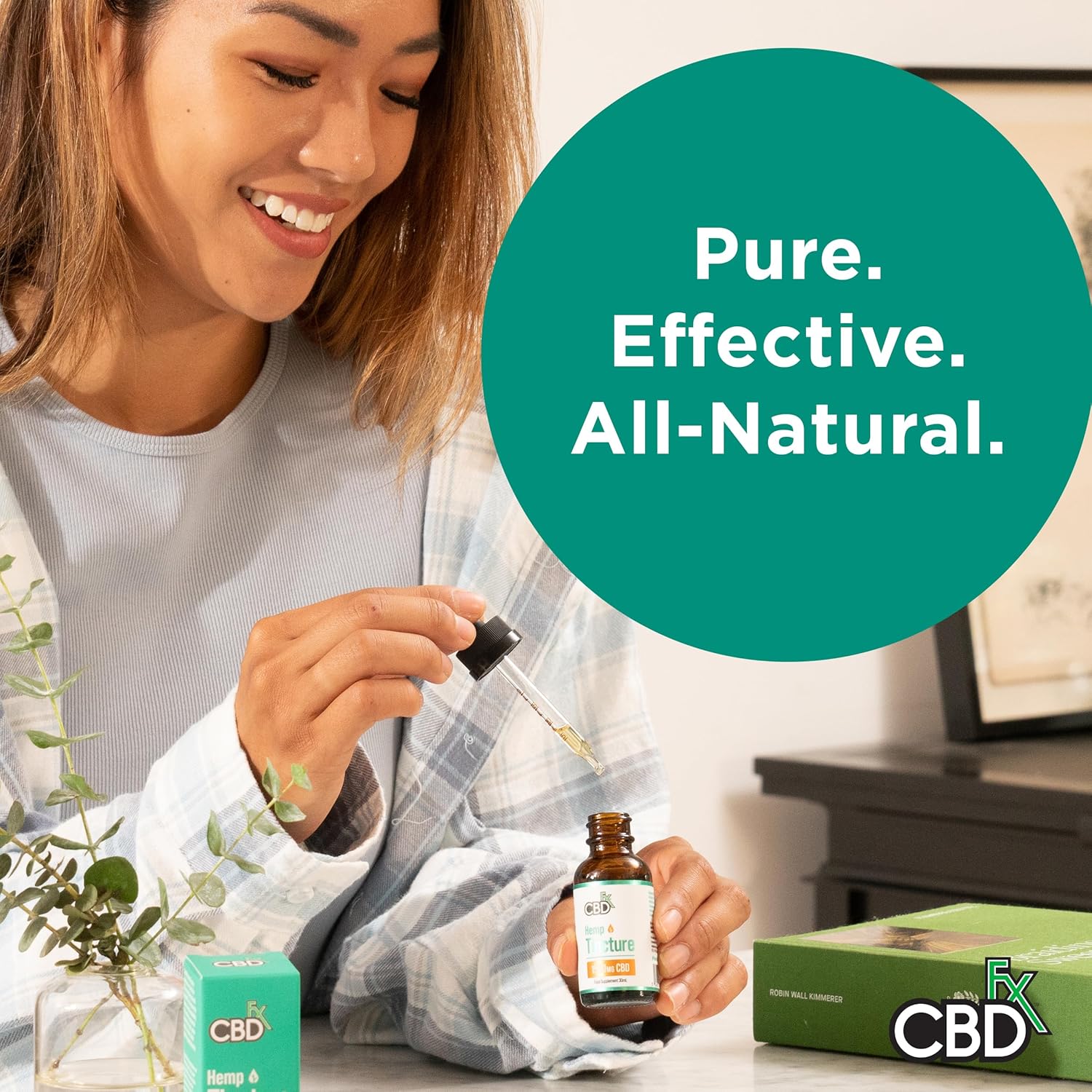 CBDfx 1500mg CBD High Strength CBD Oil, Improved Purity, All Natural, Vegan, Non-GMO, Broad Spectrum, Blended with MCT Oil, No THC, 30ml (30 Days) : Amazon.co.uk: Health & Personal Care