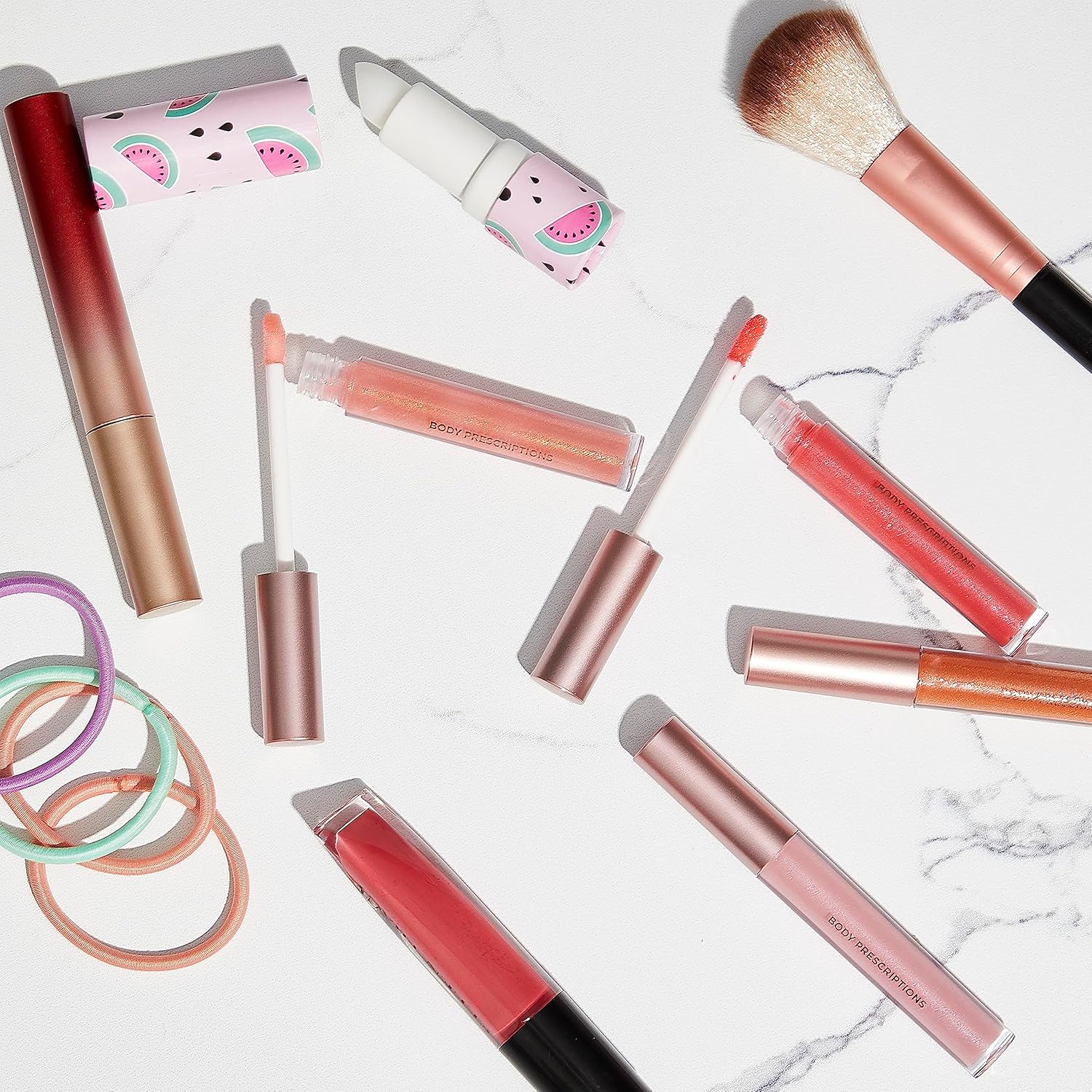 Body Prescriptions Lip Gloss Collection | 10 Shades Complete Lip Makeup Set, Liquid, 2 Ml Each Tube : Beauty & Personal Care
