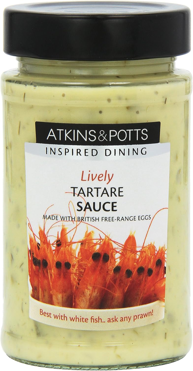 Atkins & Potts Tartare Sauce, 210 g