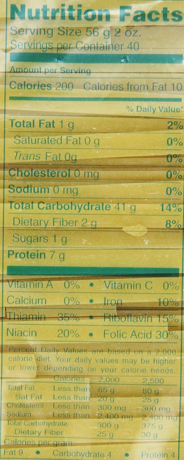 De Cecco Semolina Pasta, Fettuccine No.6, 5 Pound : Fettuccini Pasta : Grocery & Gourmet Food