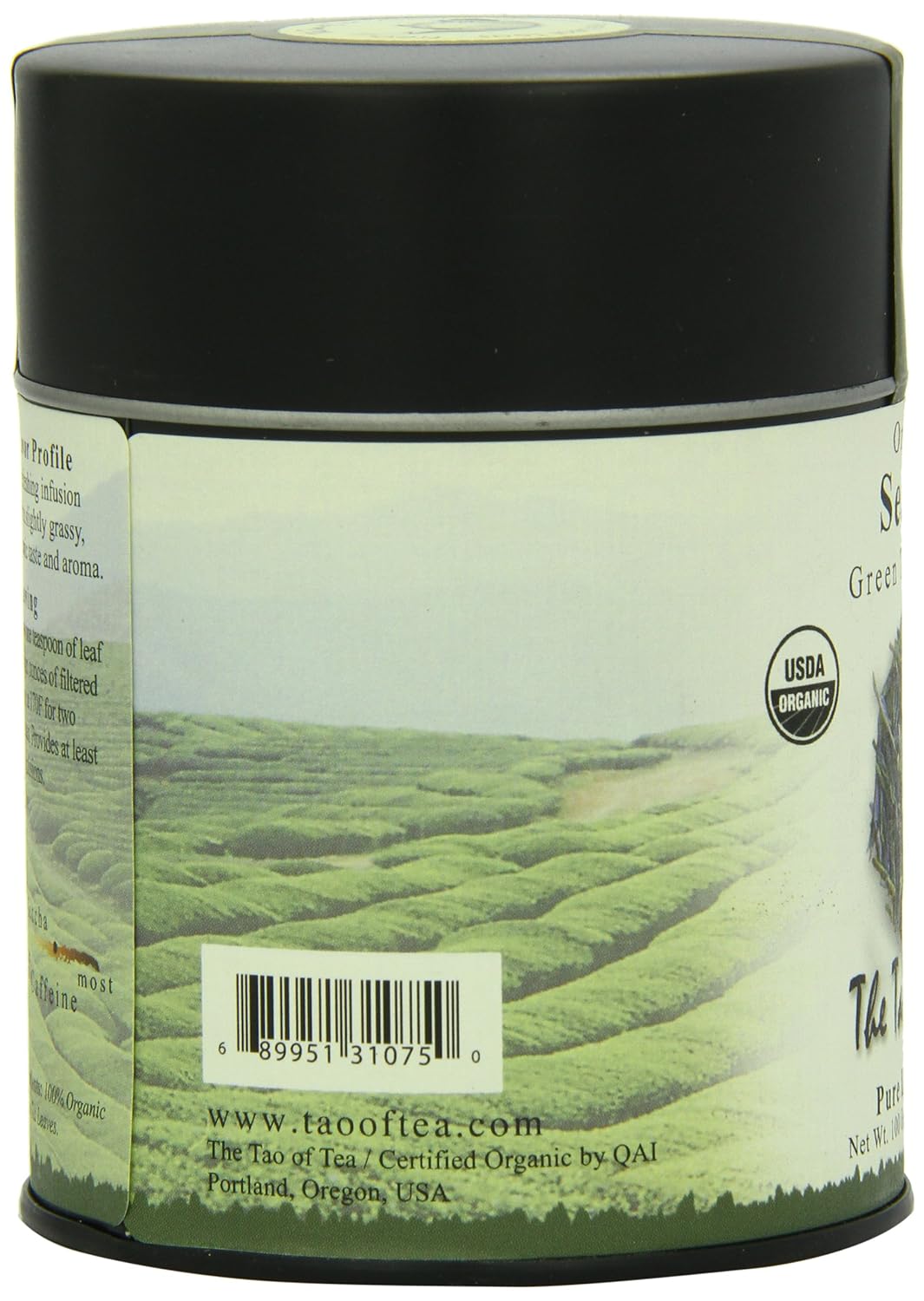 The Tao Of Tea, Sencha Green Tea, Loose Leaf, 3.5 Ounce Tin