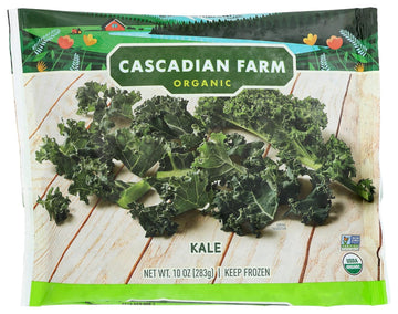 Cascadian Farm Organic Kale, Non-GMO, Frozen Vegetables, 10 oz