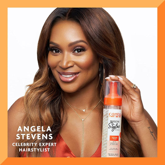 Cantu Protective Styles Set & Refresh Foam 237Ml