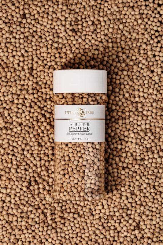 India Tree White Pepper, 5 Oz