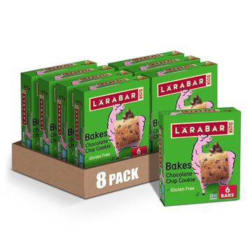 Larabar Kid Gluten Free Bar Chocolate Chip Cookie, 6 Bars, 5.76 Oz (Pack Of 8)