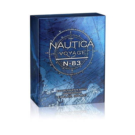 Nautica Voyage N-83 Eau de Toilette for Men, 3.4 Fl Oz