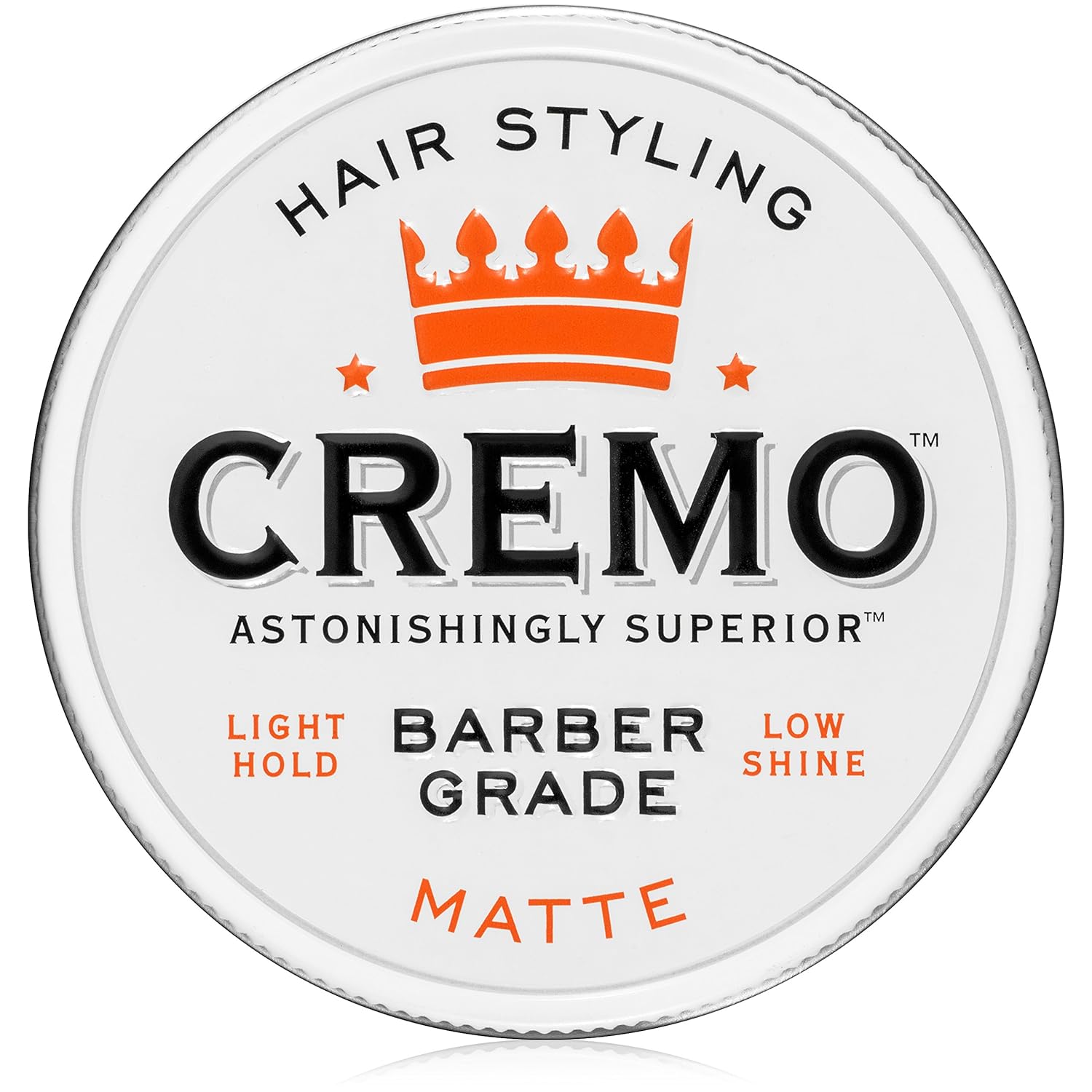 Cremo Premium Barber Grade Hair Styling Matte Cream, Light Hold, Low Shine, 4 Oz : Beauty & Personal Care