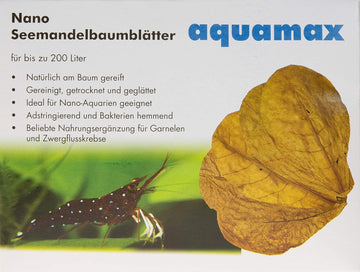 Aquamax Nano Leaves Catappa Indian Almond Pack Of 12 Pieces