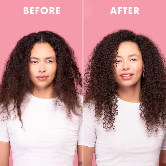 Umberto Giannini Thirsty Curls Curl Kit - Hydrating Shampoo & Conditioner, Overnight Treatment Mask & Curl Styling Lotion - For Dry & Dehydrated Curls, 860.0 Millilitre