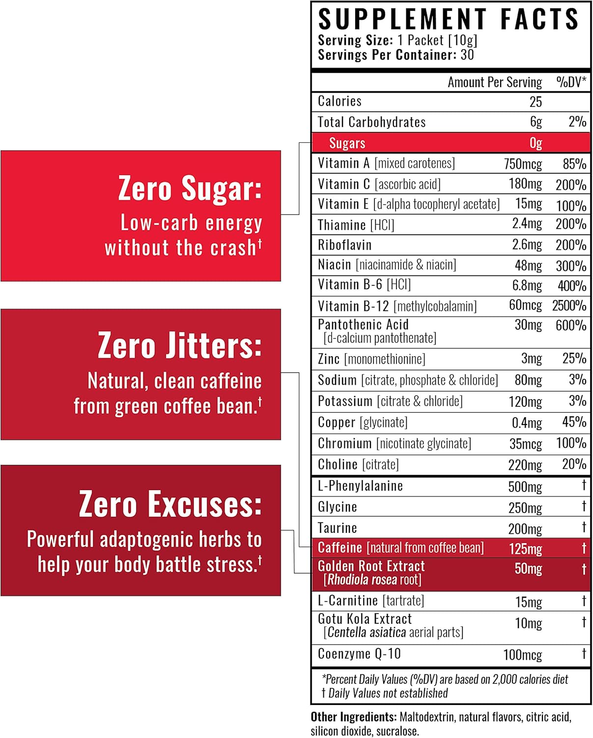 Buy Wilderness Athlete - Energy & Focus | Energy Booster For Women & Men - Energy Drink Mix With Natural Caffeine - Low-Carb, Zero Sugar Energy Drink Powder - 30 Serving Energy Drink Tub (Cherry Limeade) On  Free Shipping On Qualified Orders