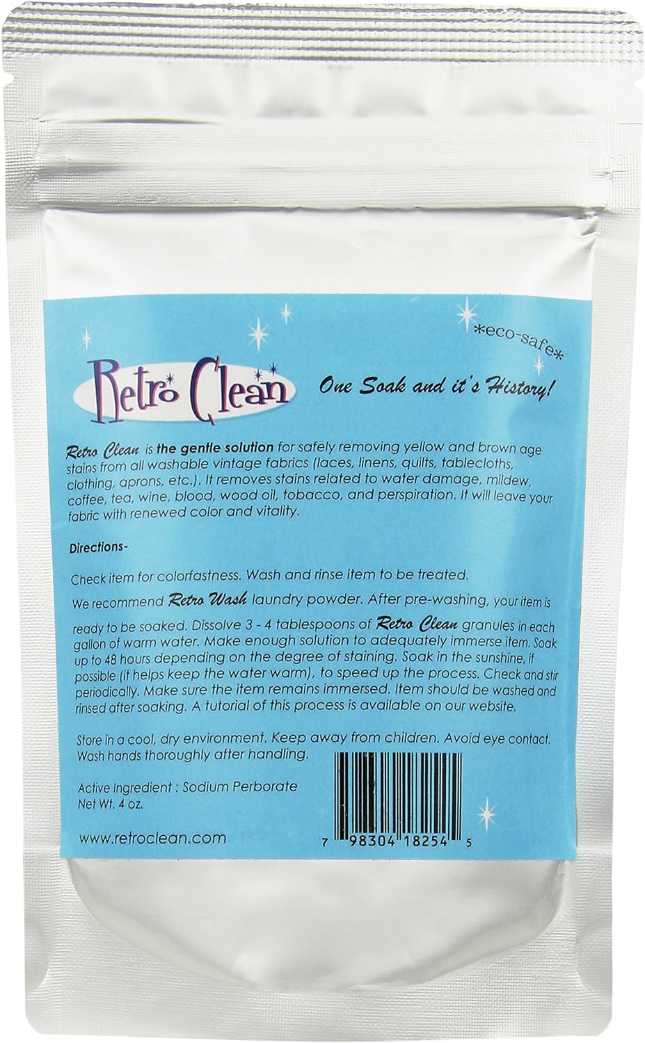 Retro Clean Cleaning Solution, 4 Ounce (Pack of 1) : Health & Household