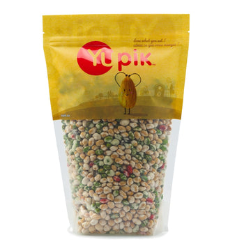 Yupik Wasabi Bean Mix, 2.2 Lb, Roasted Beans With Spicy Wasabi Seasoning