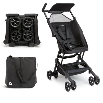 Munchkin® Sparrow™ Ultra Compact Lightweight Travel Stroller For Babies & Toddlers, Black