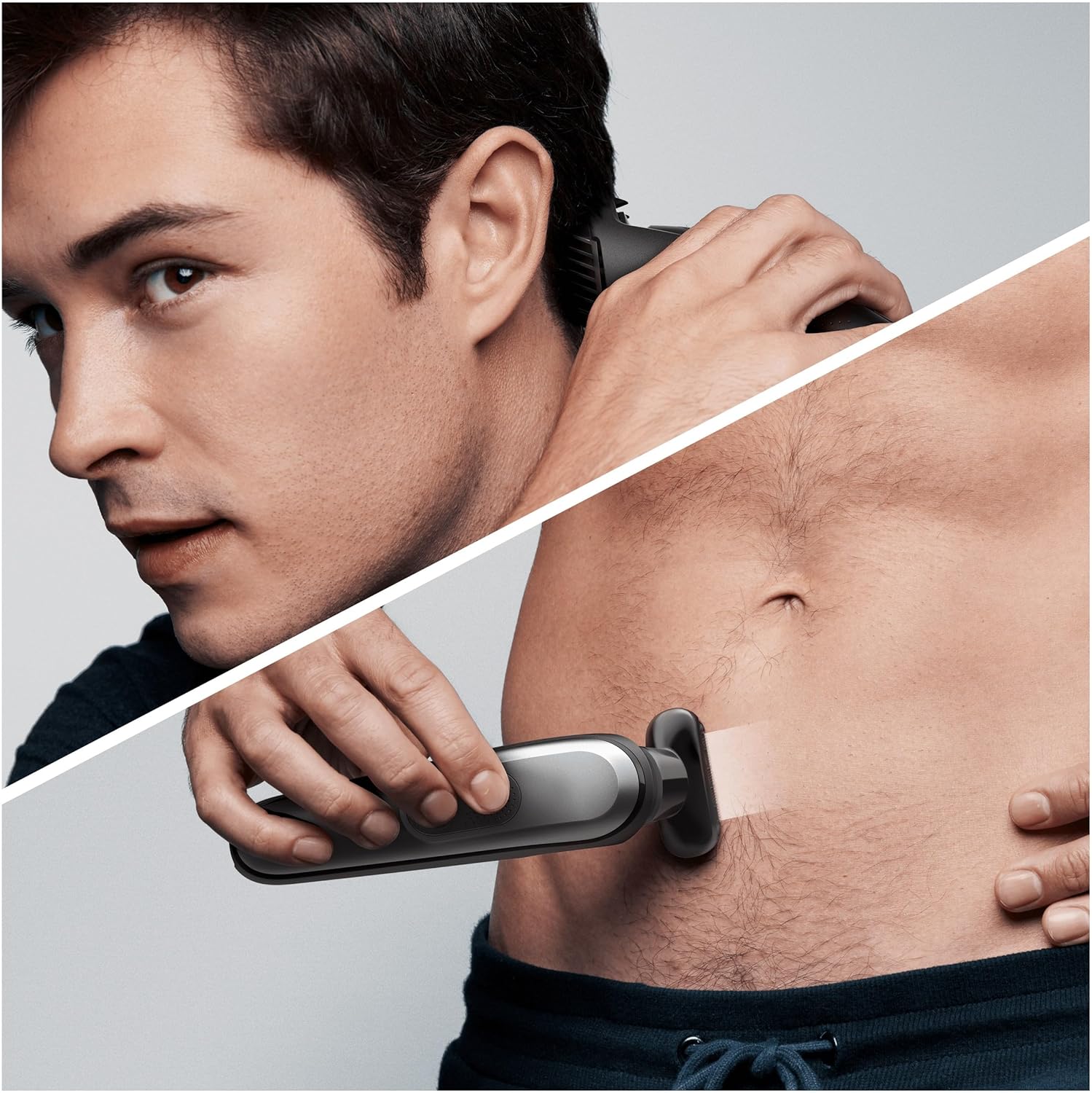 Braun 10-in-1 All-in-One Trimmer Series 7, Male Grooming Kit with Beard Trimmer, Hair Clippers, Nose Trimmer, Gillette Razor, Foil Shaver & Body Groomer, Gifts for Men, UK 2 Pin Plug, MGK7221 : Amazon.co.uk: Health & Personal Care