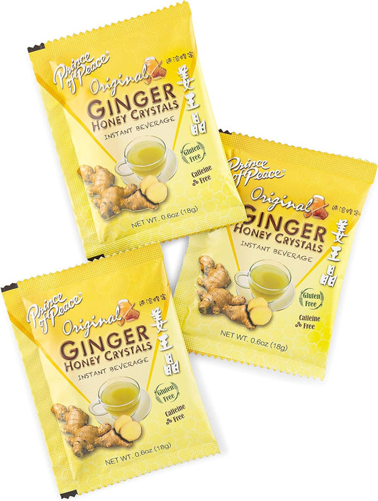 Prince of Peace Instant Lemon Ginger Honey Crystals, 30 Sachets ? Inst