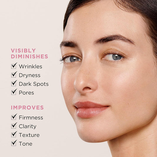 Elizabeth Arden Retinol Serum Wrinkle Filler + Hpr Next Generation Retinoid, Ceramide, And Peptide Rapid Skin Renewing Water Day And Night Cream For Face And Neck